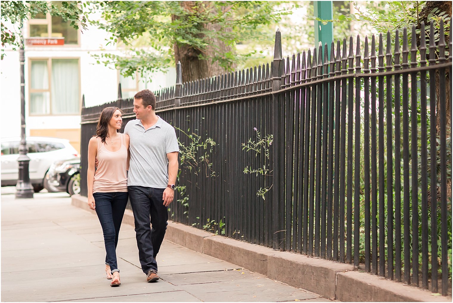 Gramercy Park Engagement Session 