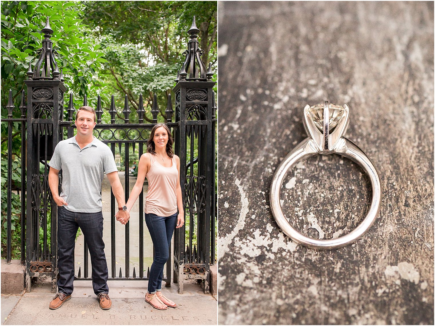 Engagement Photos at Gramercy Park