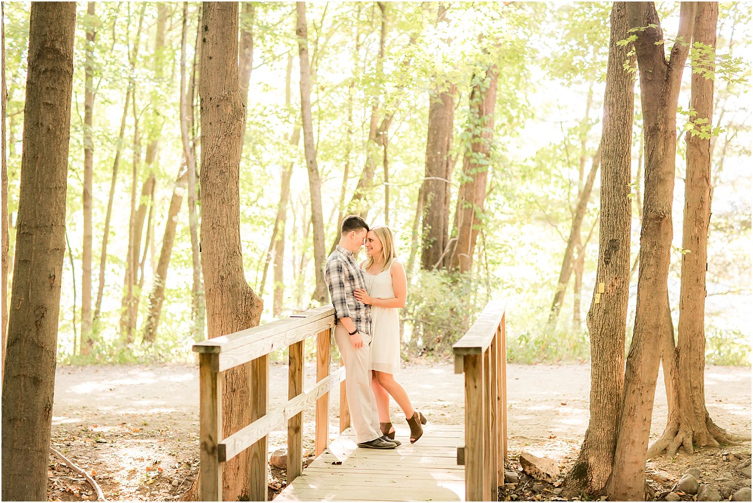 Hiking engagement photos