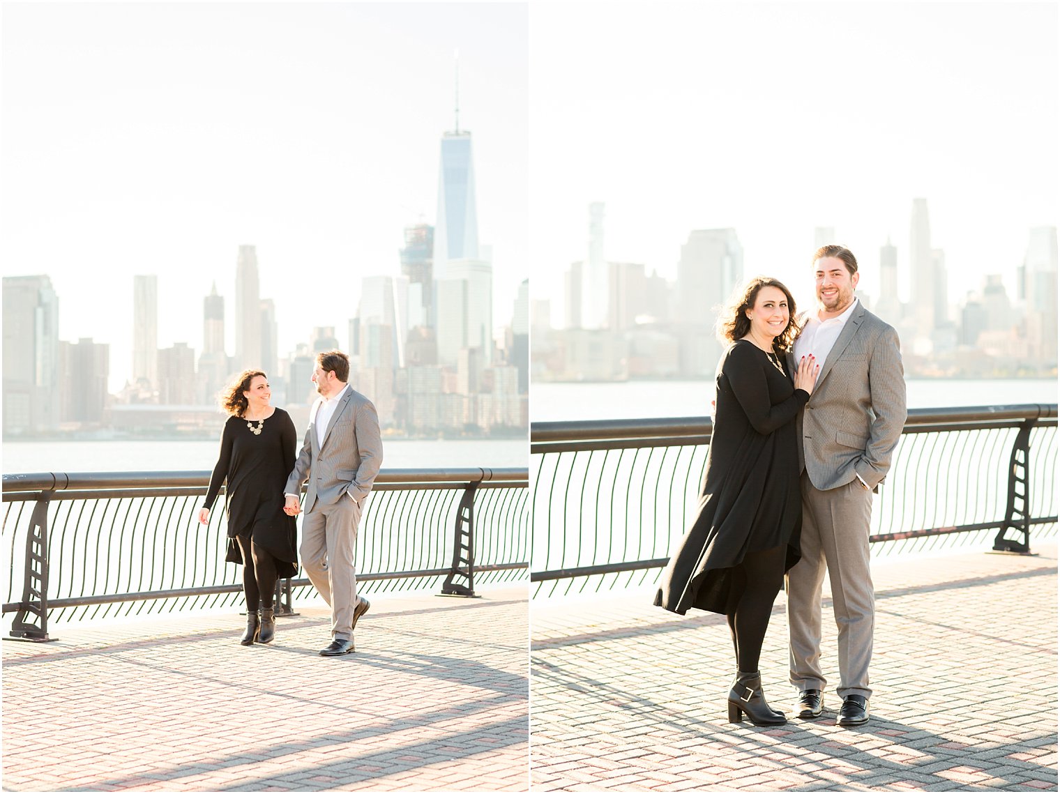 Hudson County Engagement Photographer Session in Hoboken