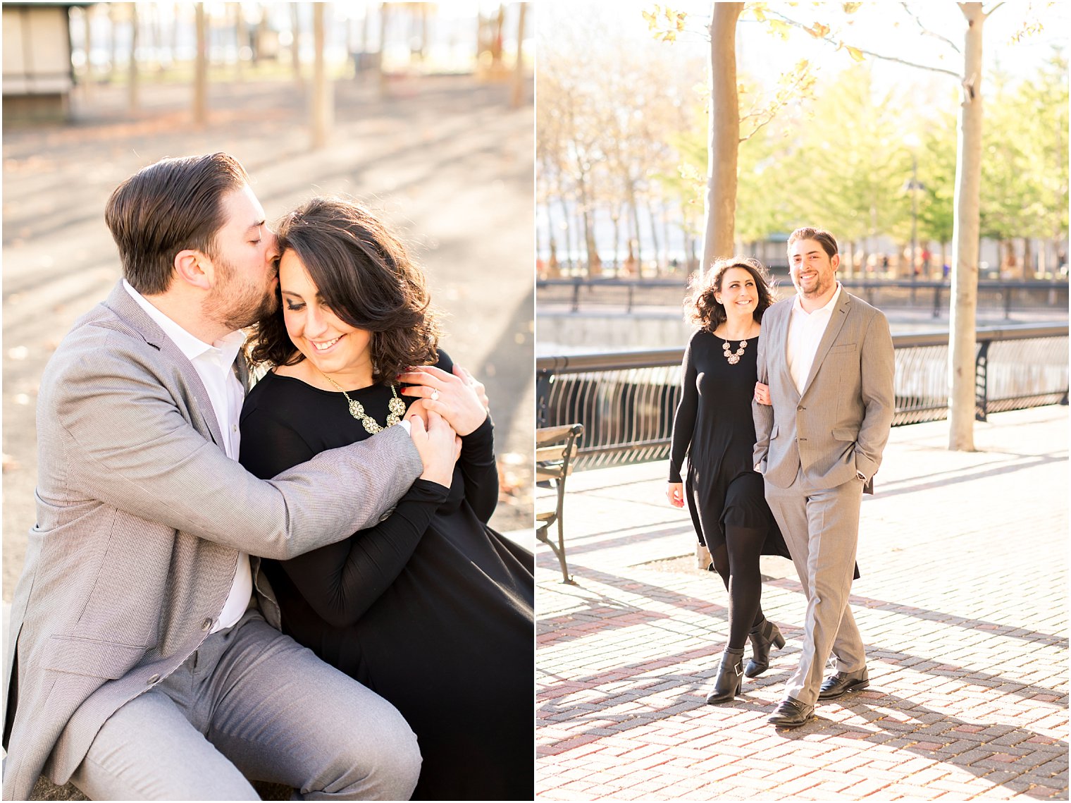 Engagement Photos at Pier A Park