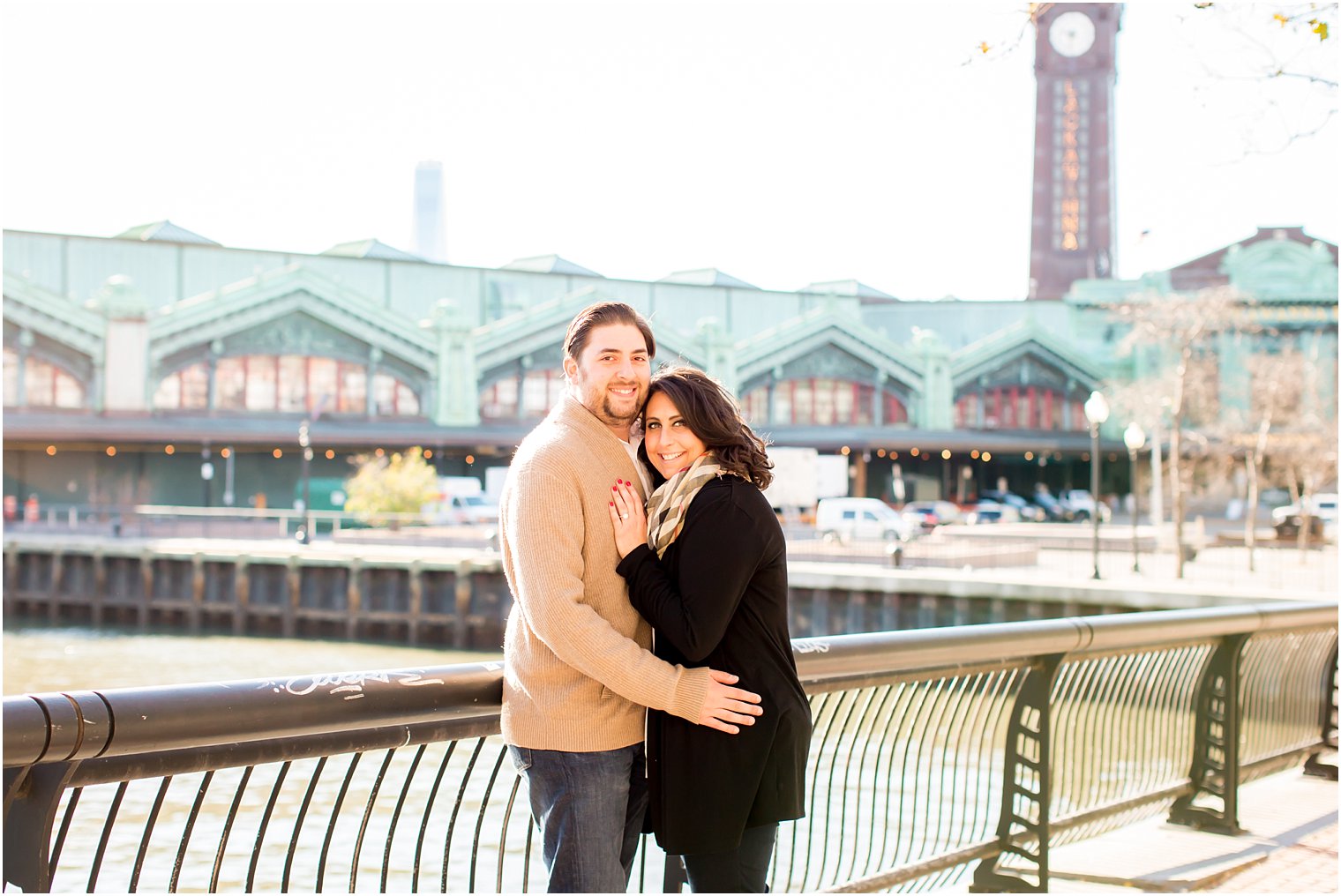 Hoboken terminal engagement session