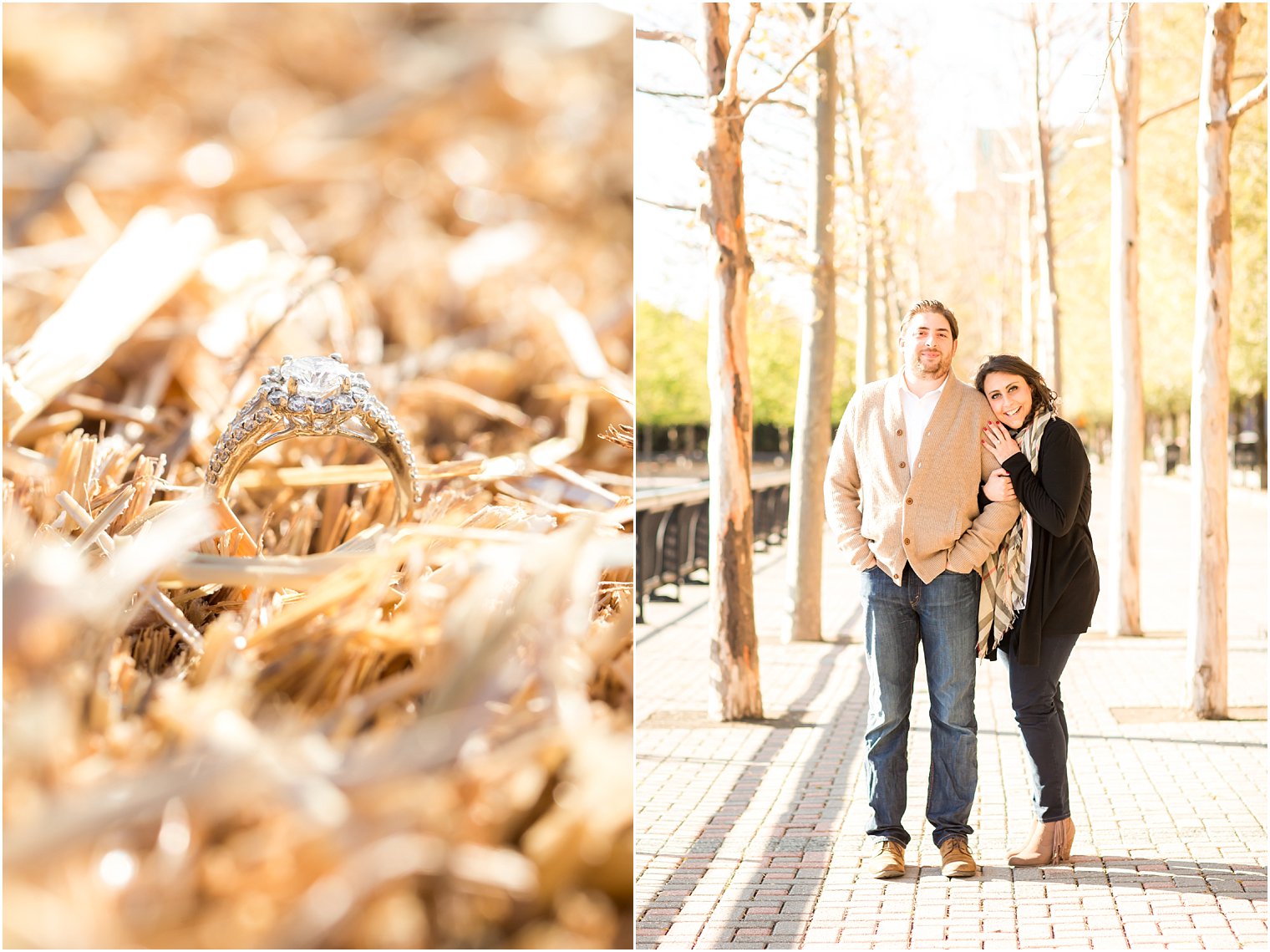 Fall engagement at Hoboken