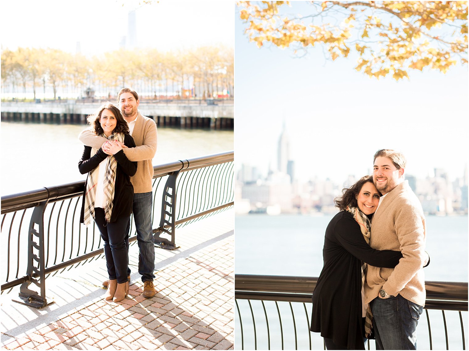 Engagement session at Hoboken