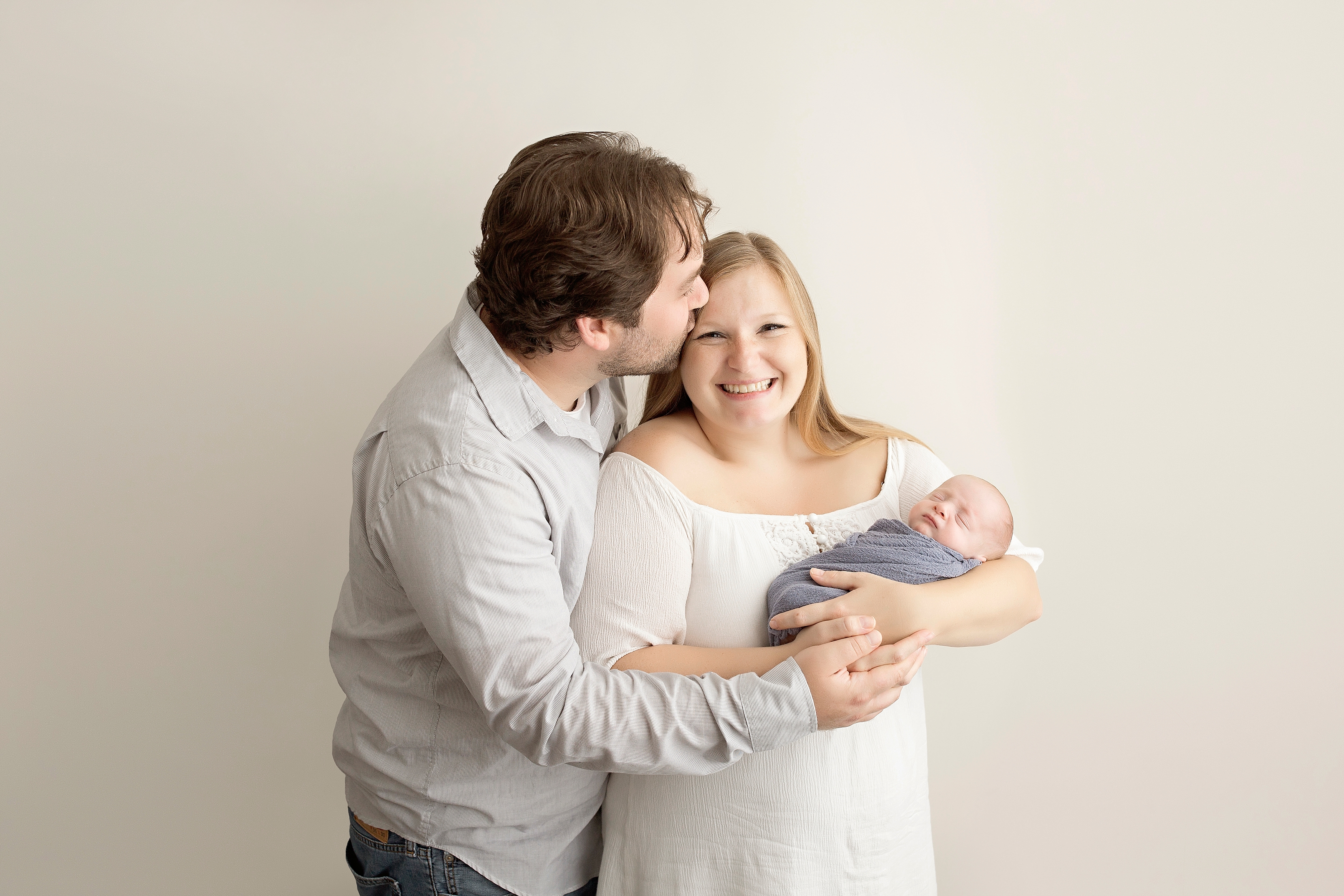 Family with newborn