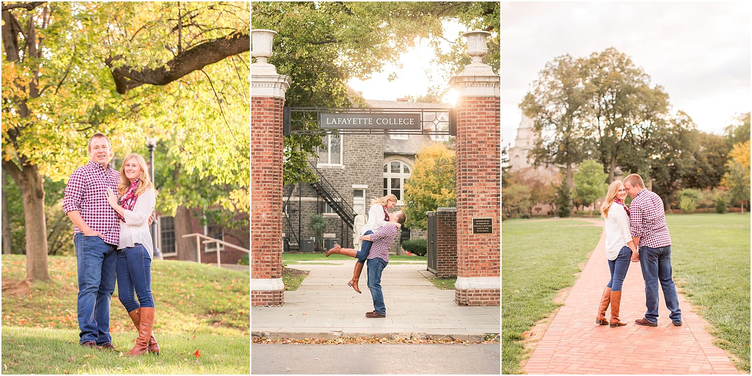 Lafayette College Engagement Photos