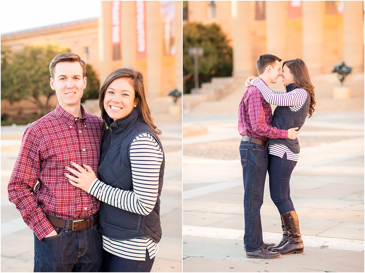 Philadelphia Museum of Art Engagement Photos