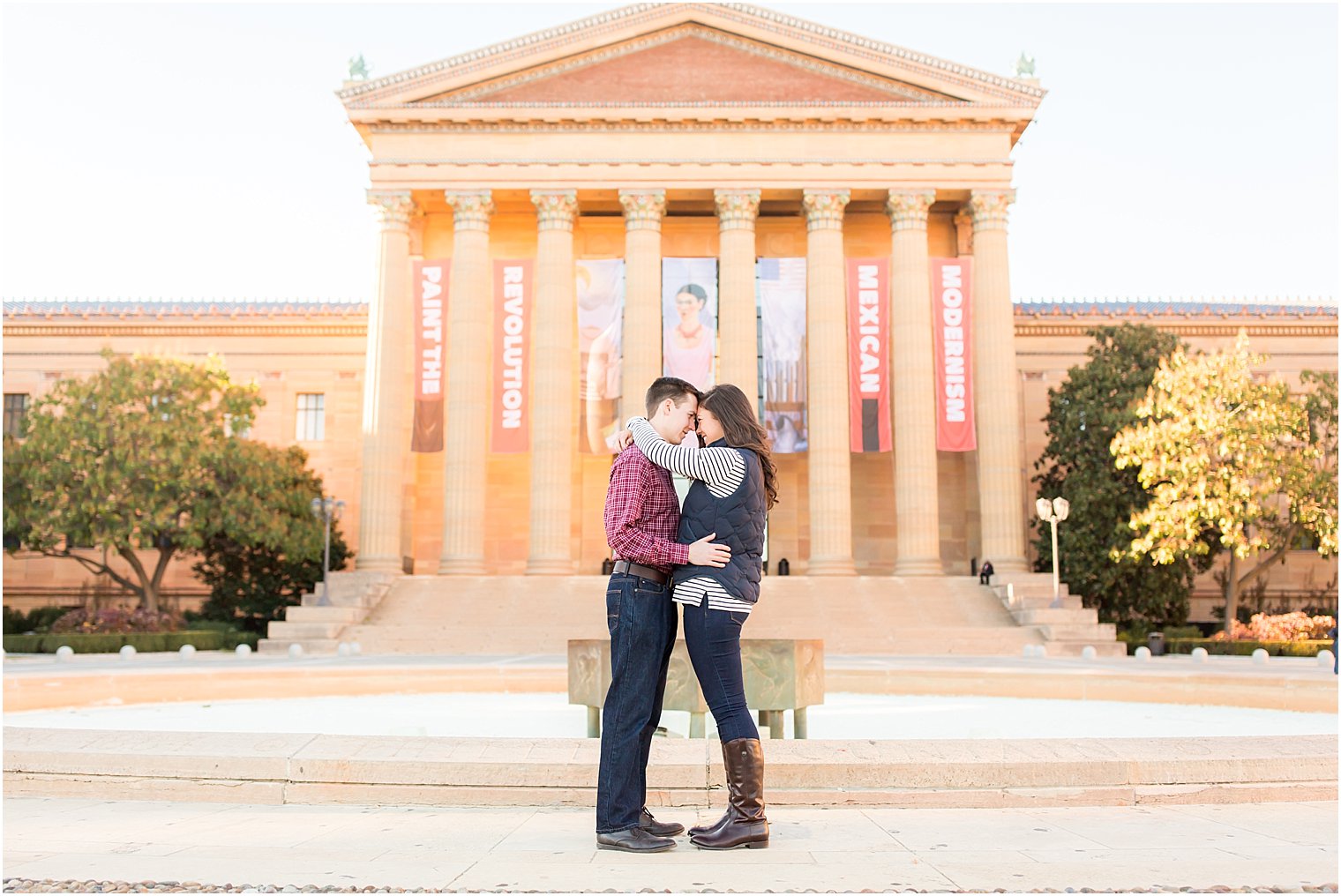 Philadelphia Museum of Art Engagement Photography