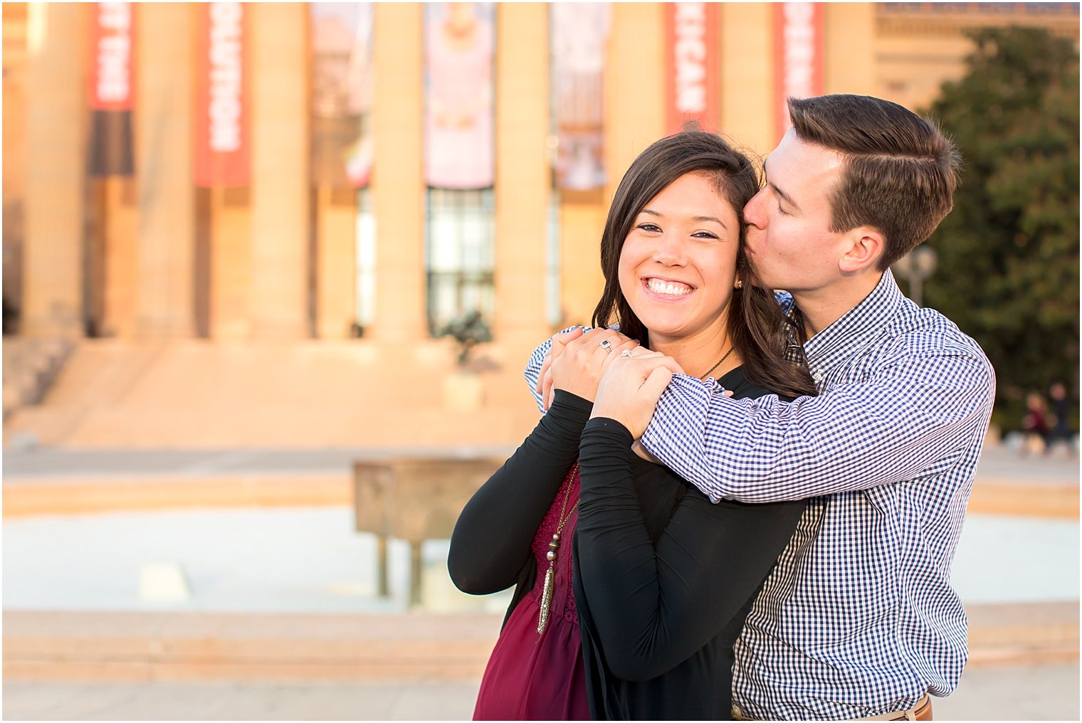 young couple in love