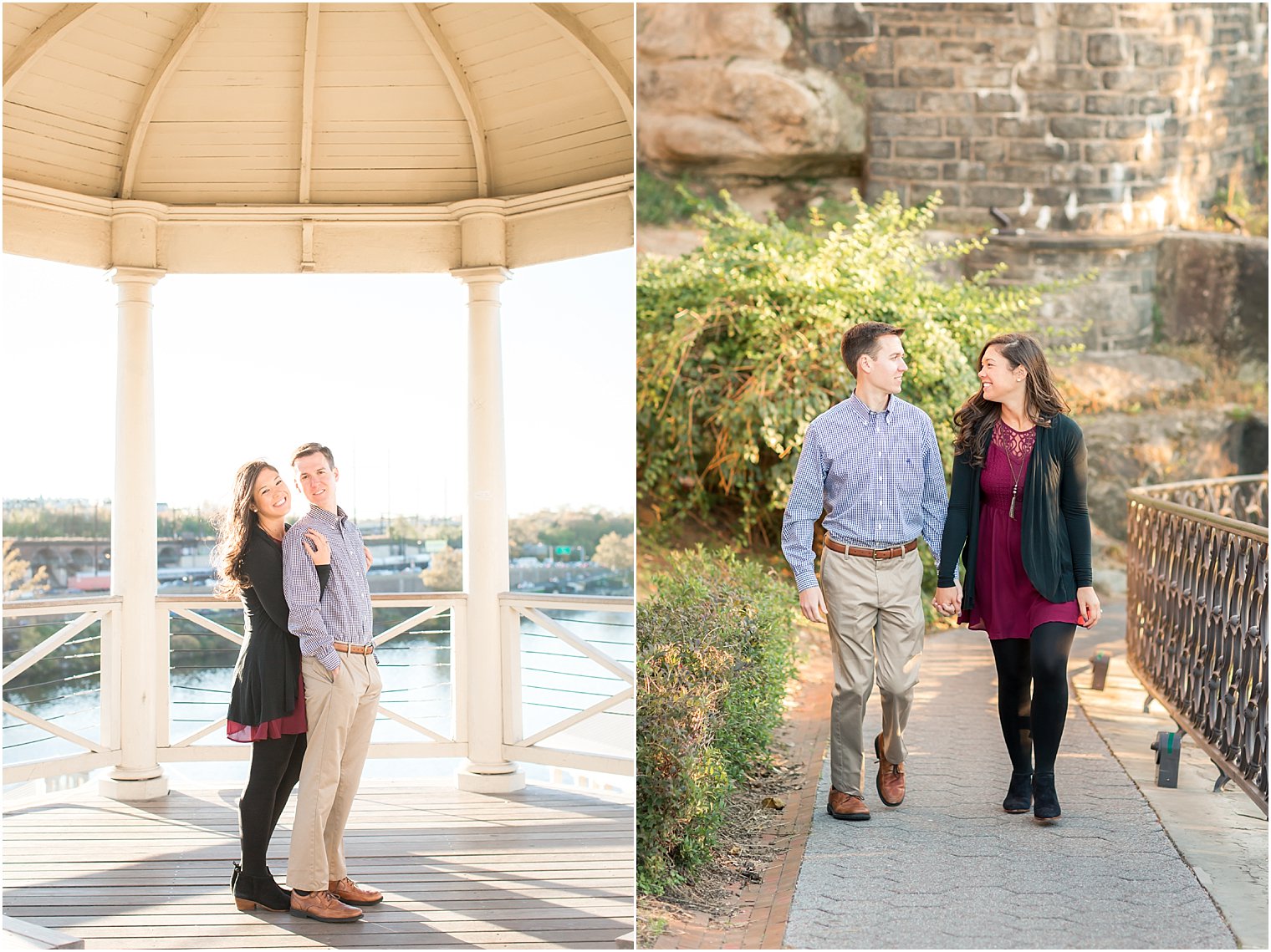 Waterworks engagement session