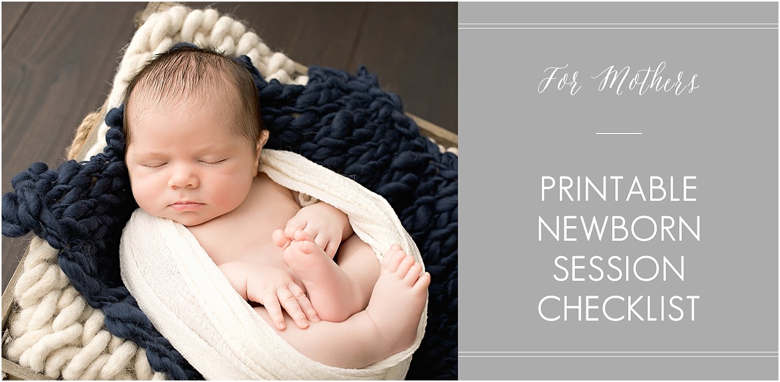 What to Bring to Your Newborn Session