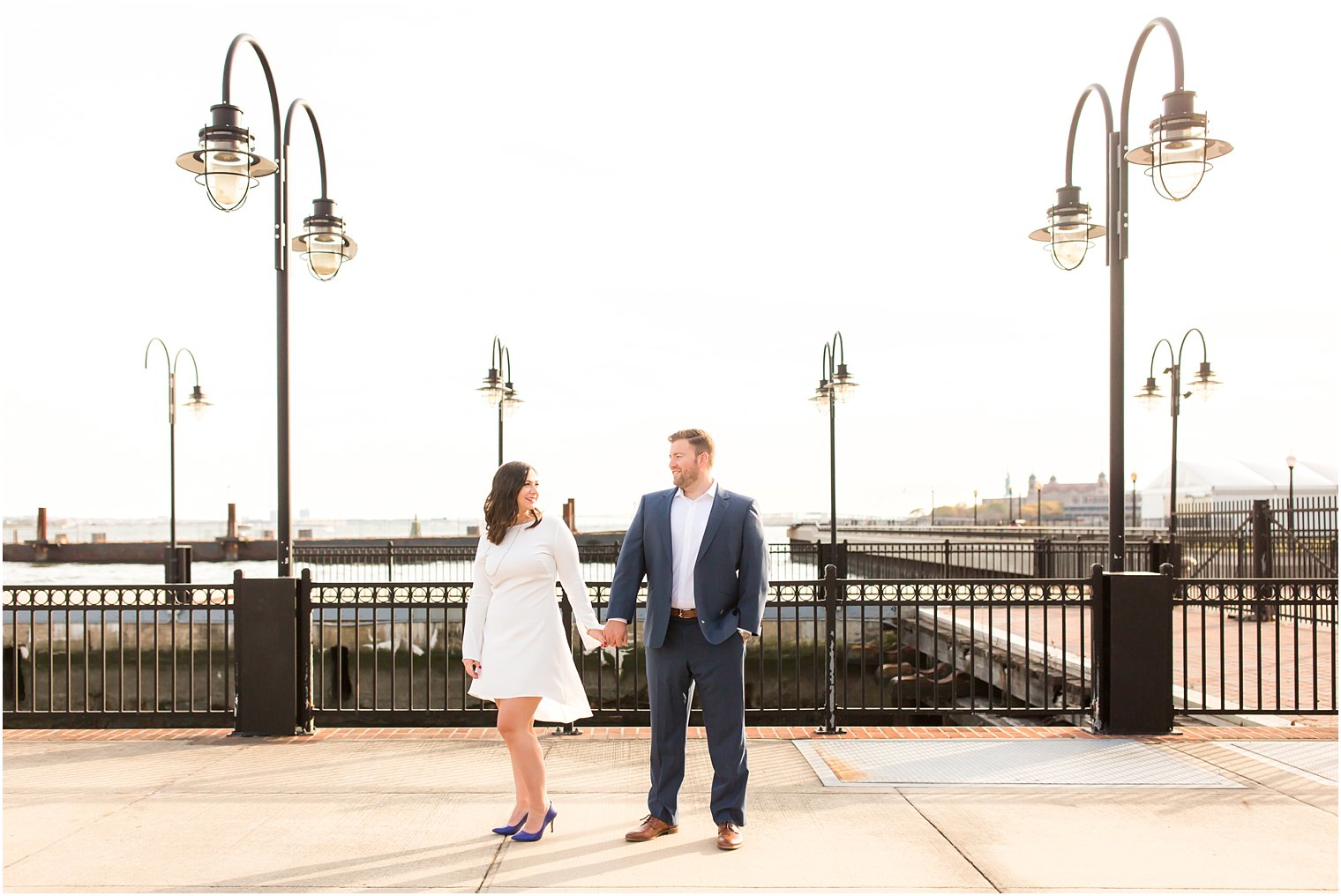 Liberty State Park Engagement Photos