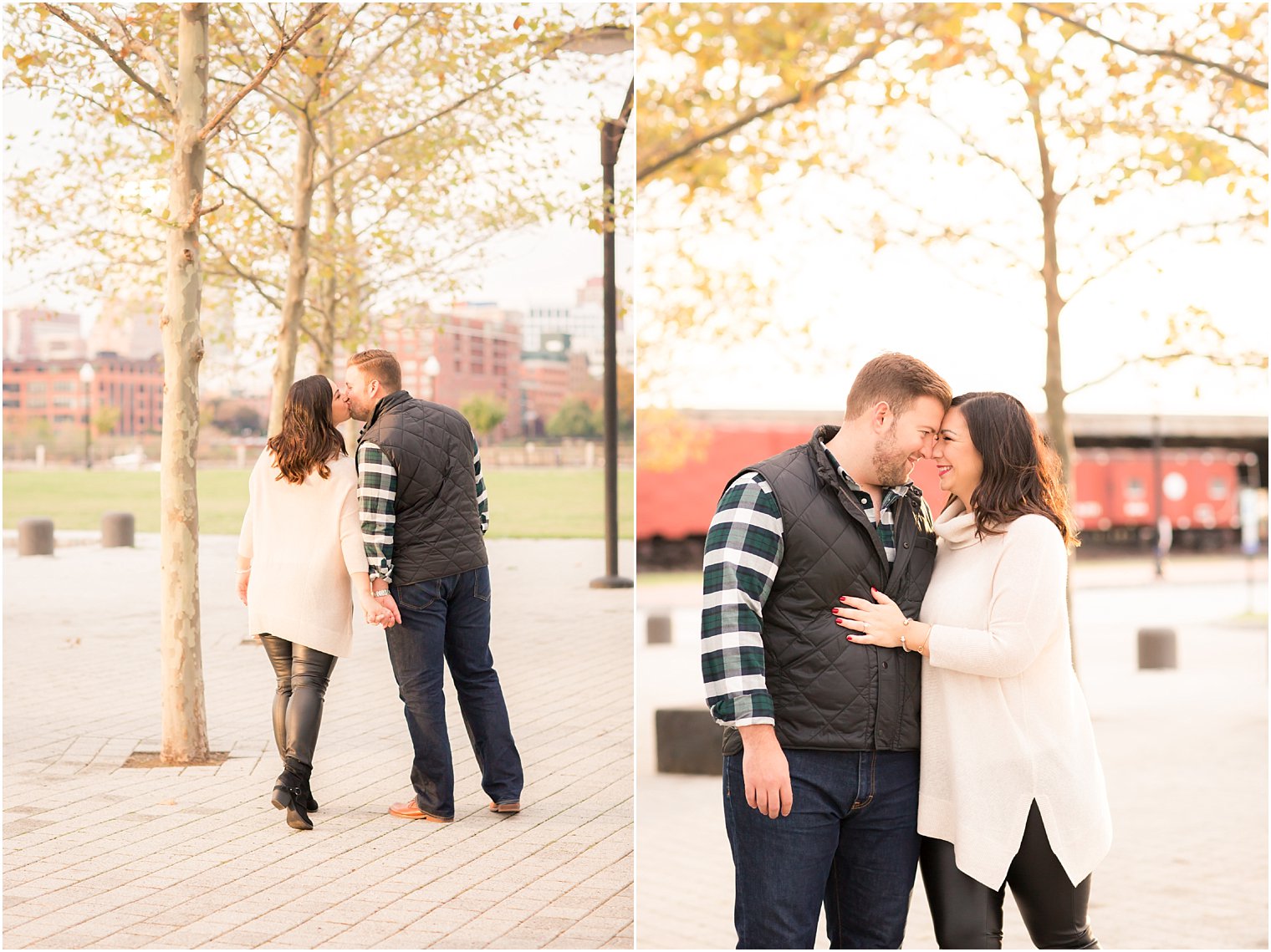 Romantic engagement photos