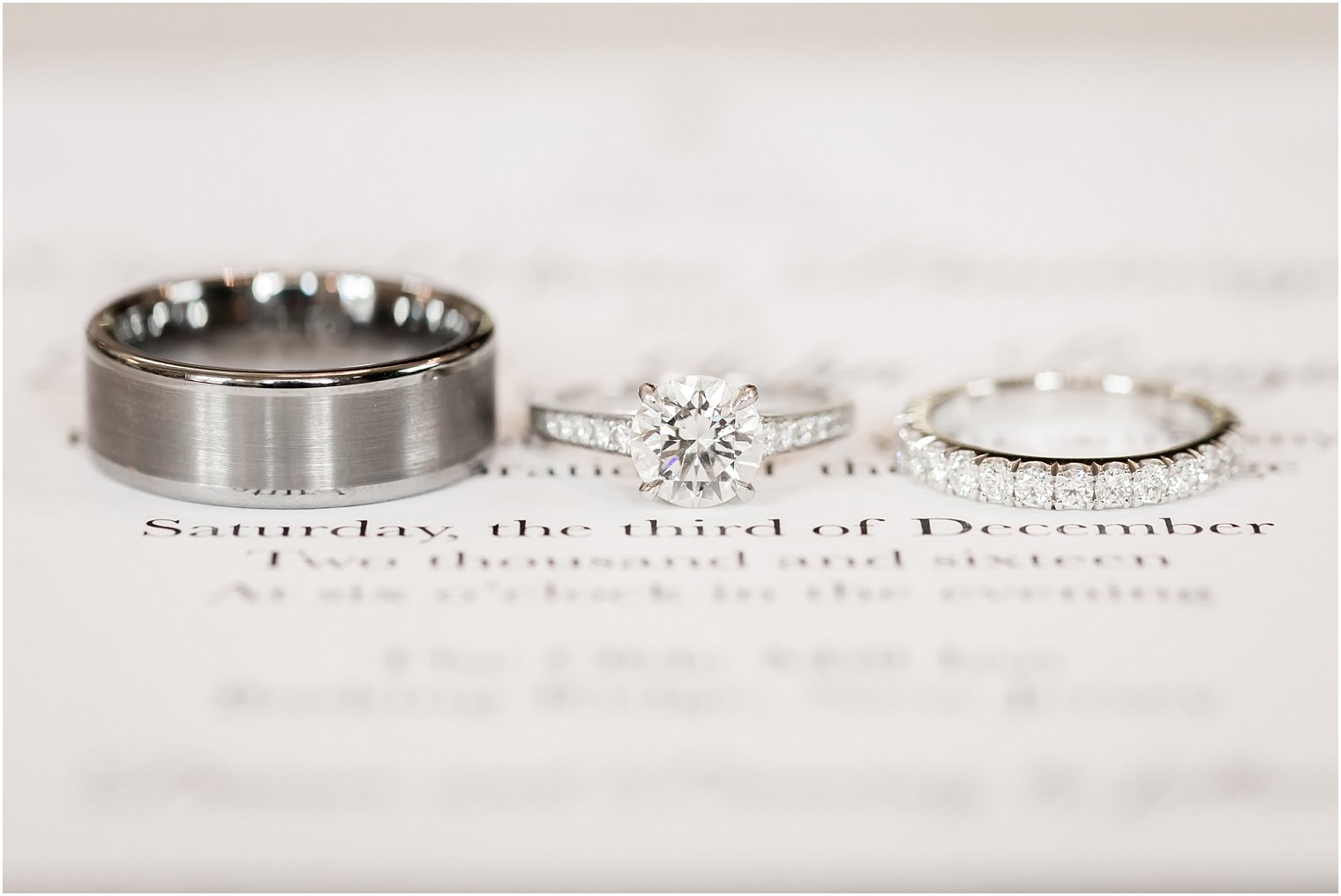 Photo of wedding bands