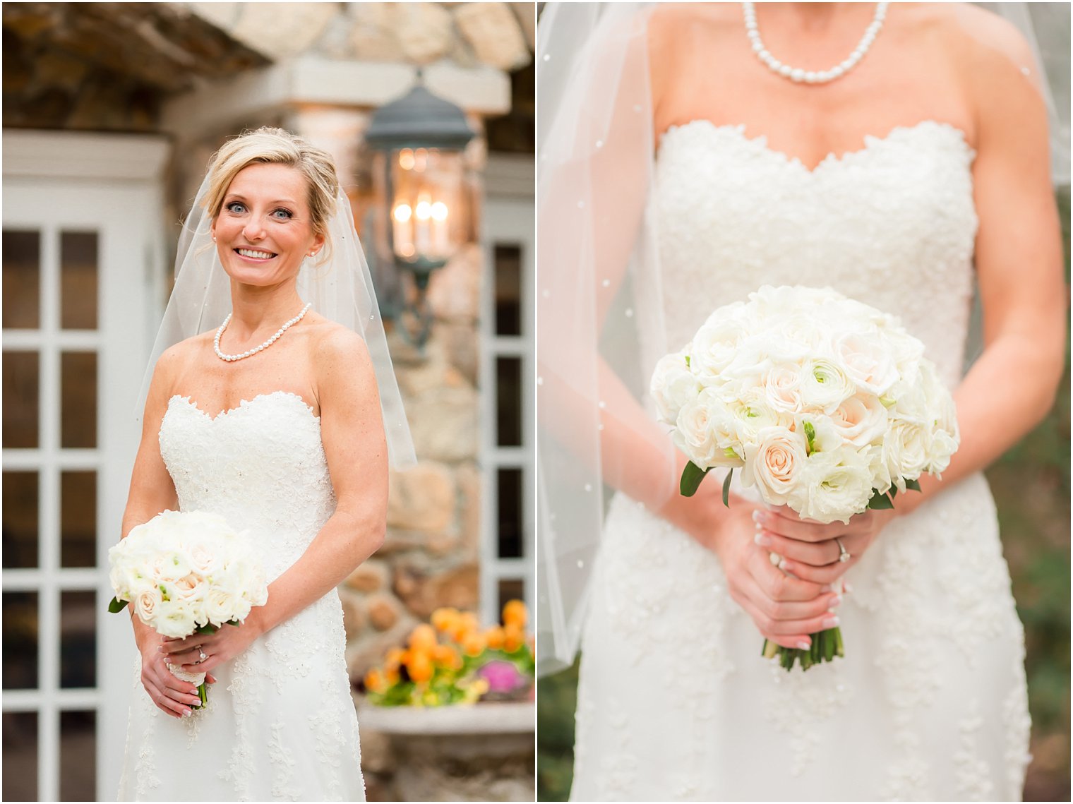 Bride in Maggie Sottero dress