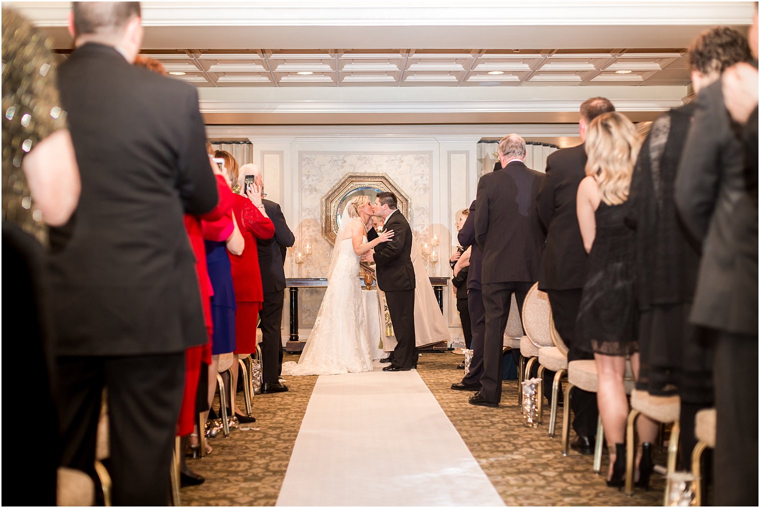 First kiss by married couple