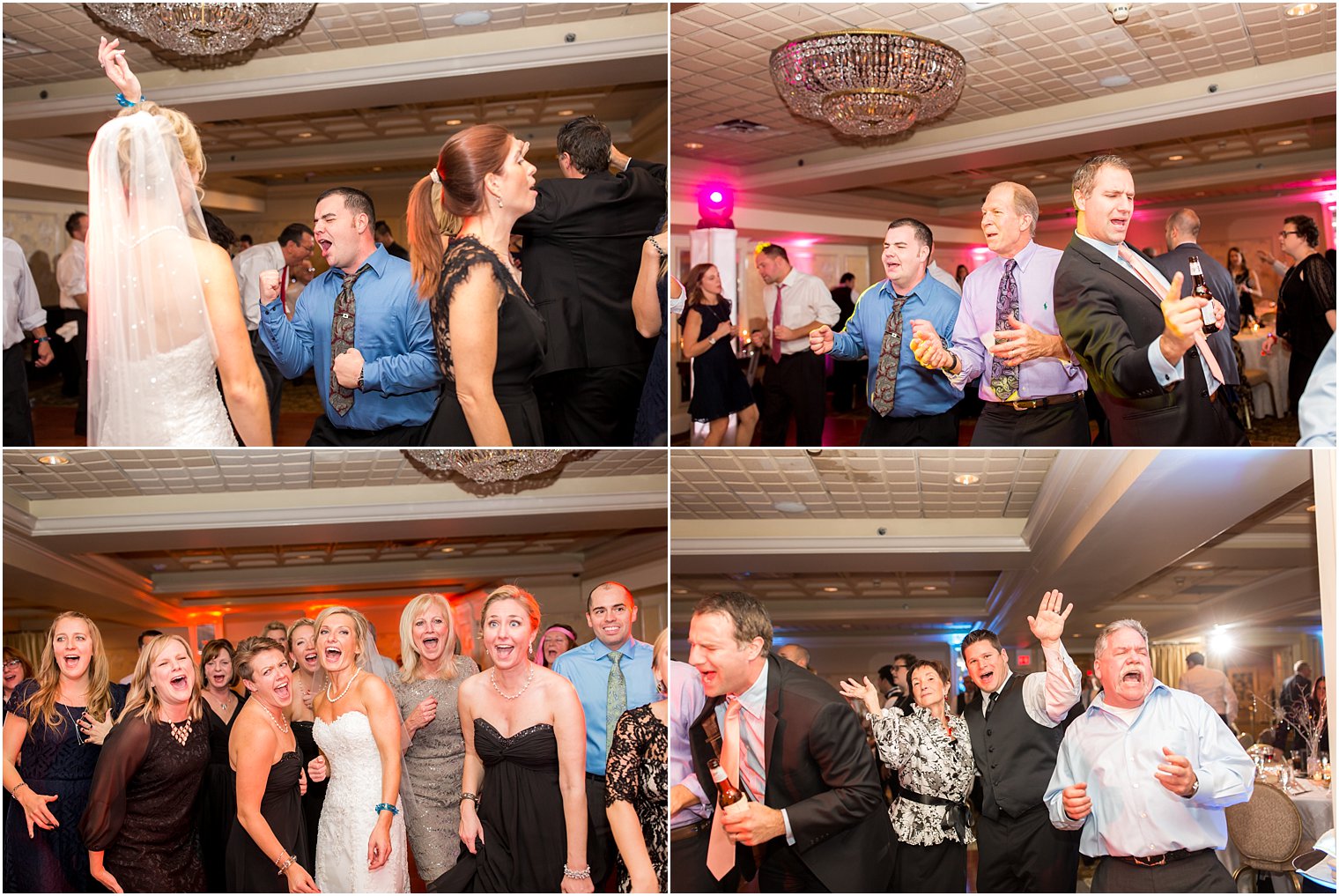 Fun reception dancing photos