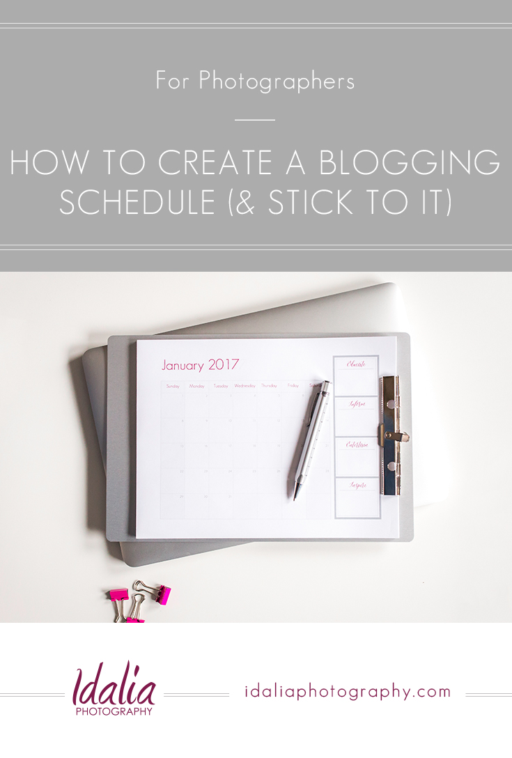 How to Create a Blogging Schedule (& Stick to It)