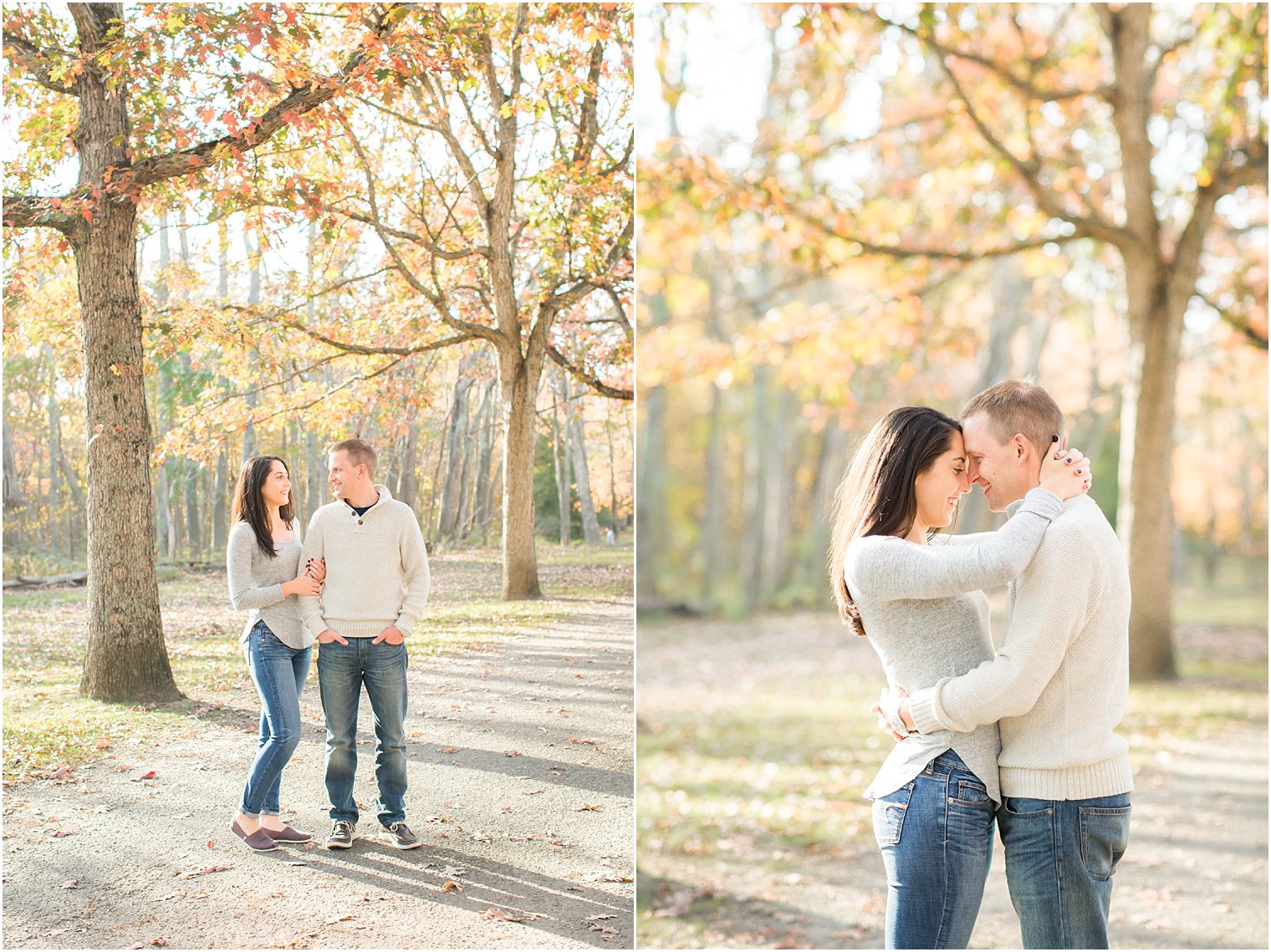 Allaire State Park Fall Engagement Pictures