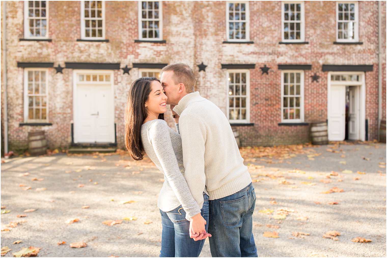 Fall engagement photos in NJ