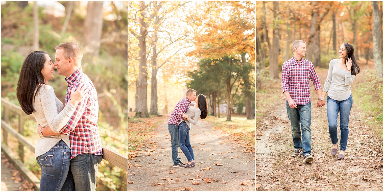Allaire State Park Fall Engagement Photos