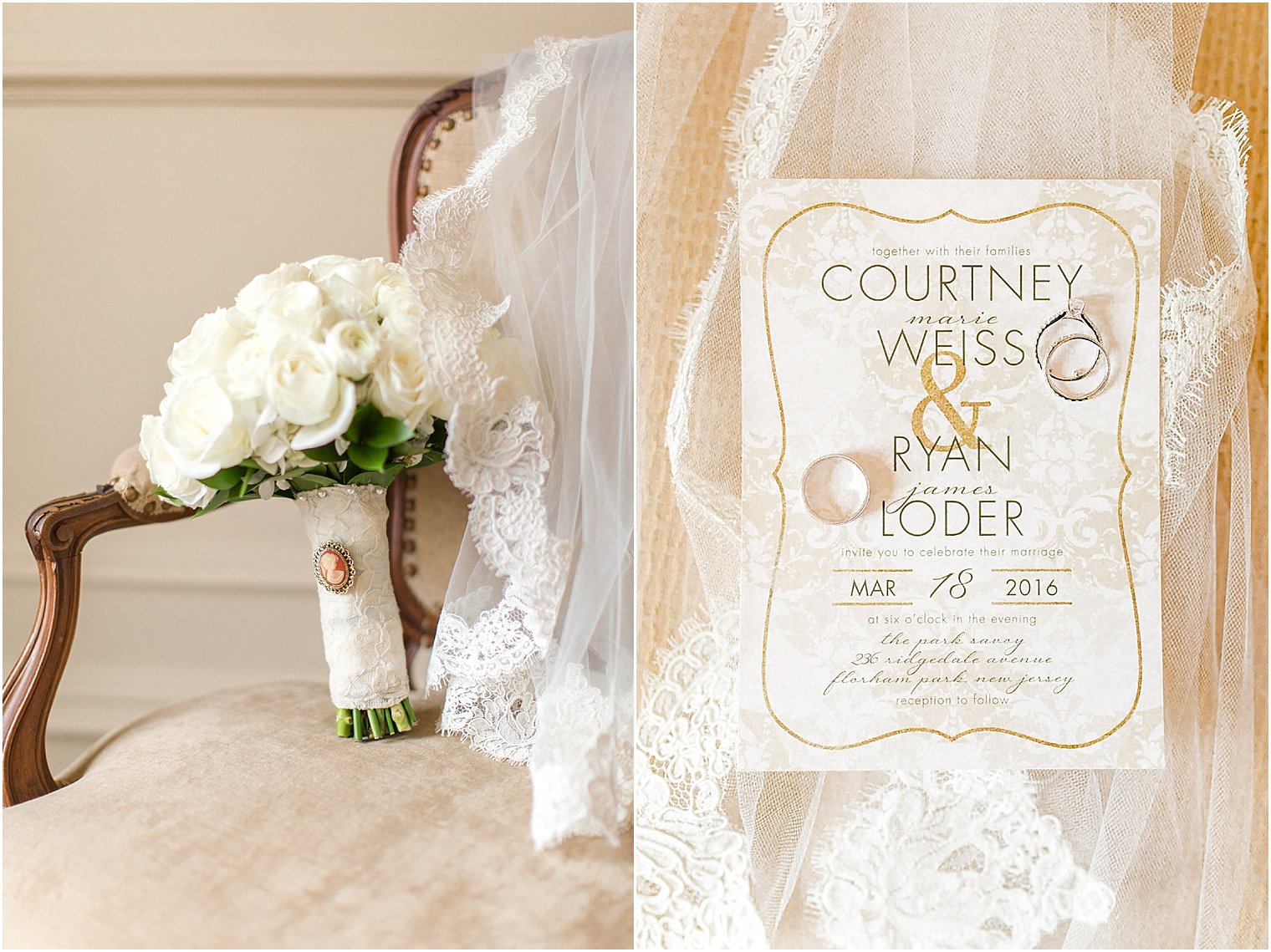 Wedding bouquet by Yumila Weddings and Events | Invitations by Wedding Paper Divas | Sarah Hawkins Designs