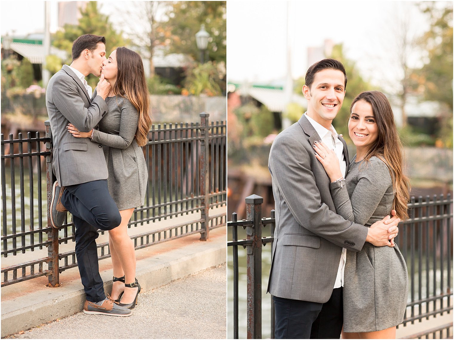 The River Cafe engagement photos