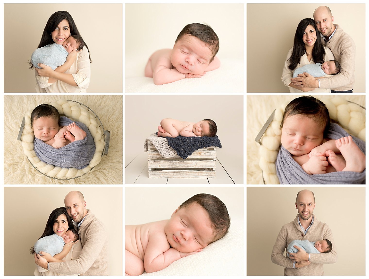 Central NJ Studio Newborn Session