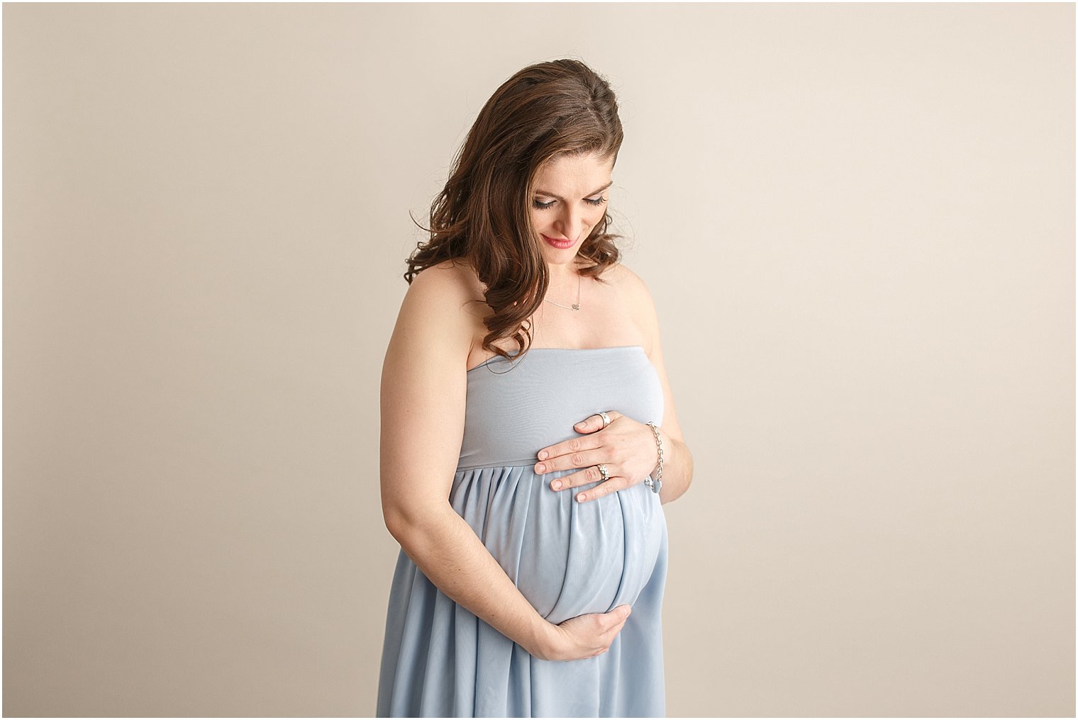 Maternity photos in NJ studio