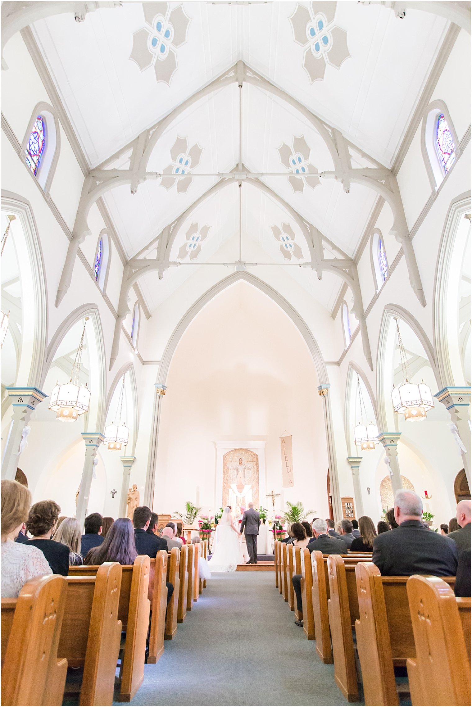 Wedding Ceremony at St. Rose of Lima, Freehold