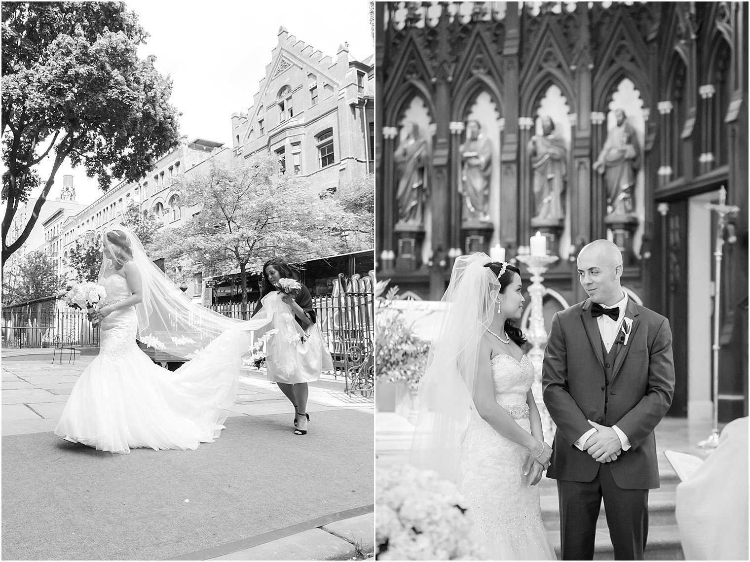 Wedding Ceremony at old St. Patrick's Cathedral, NYC