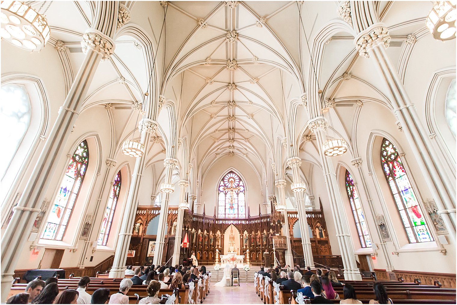 Wedding Ceremony at old St. Patrick's Cathedral, NYC