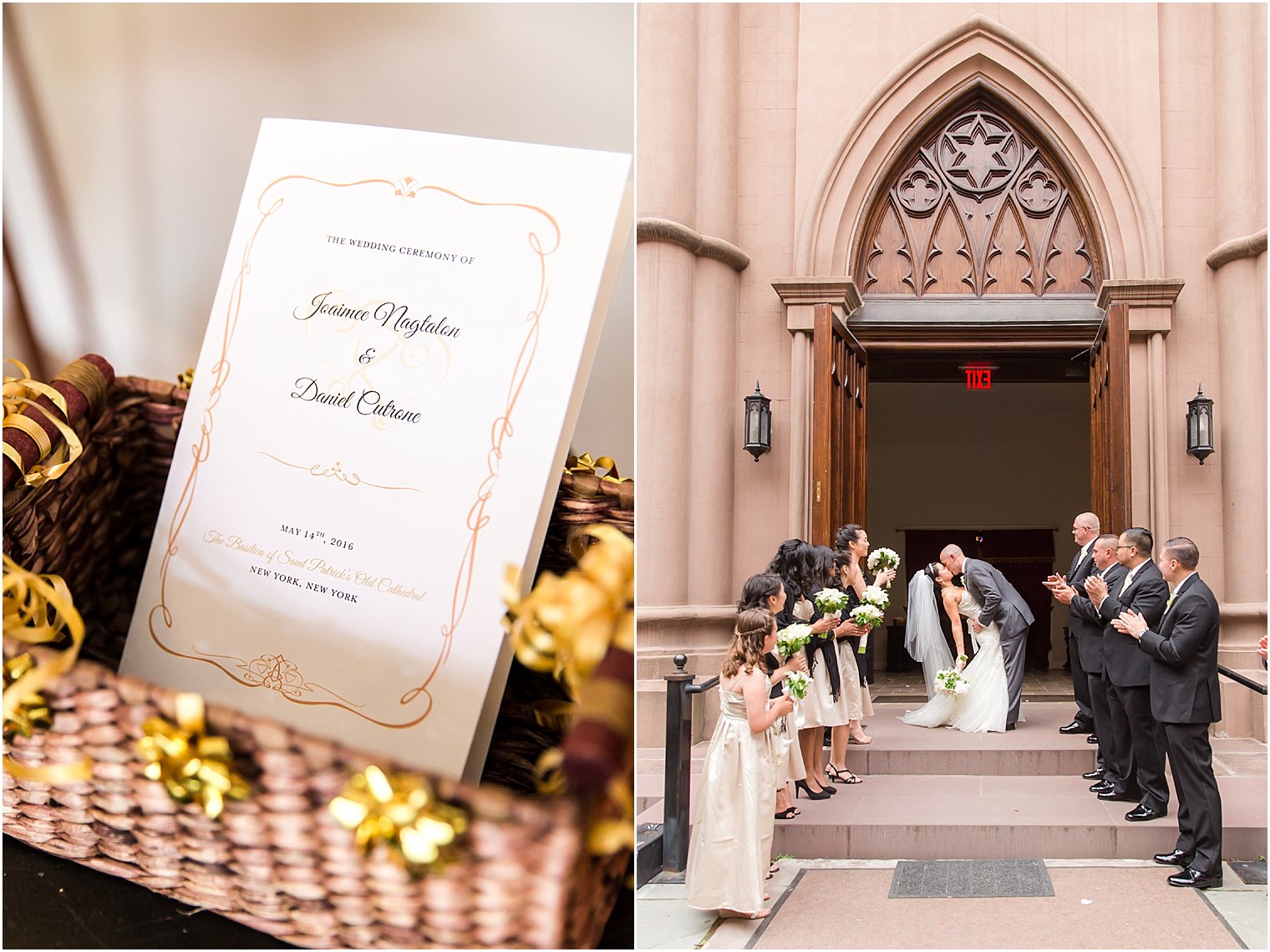 Wedding Ceremony at old St. Patrick's Cathedral, NYC