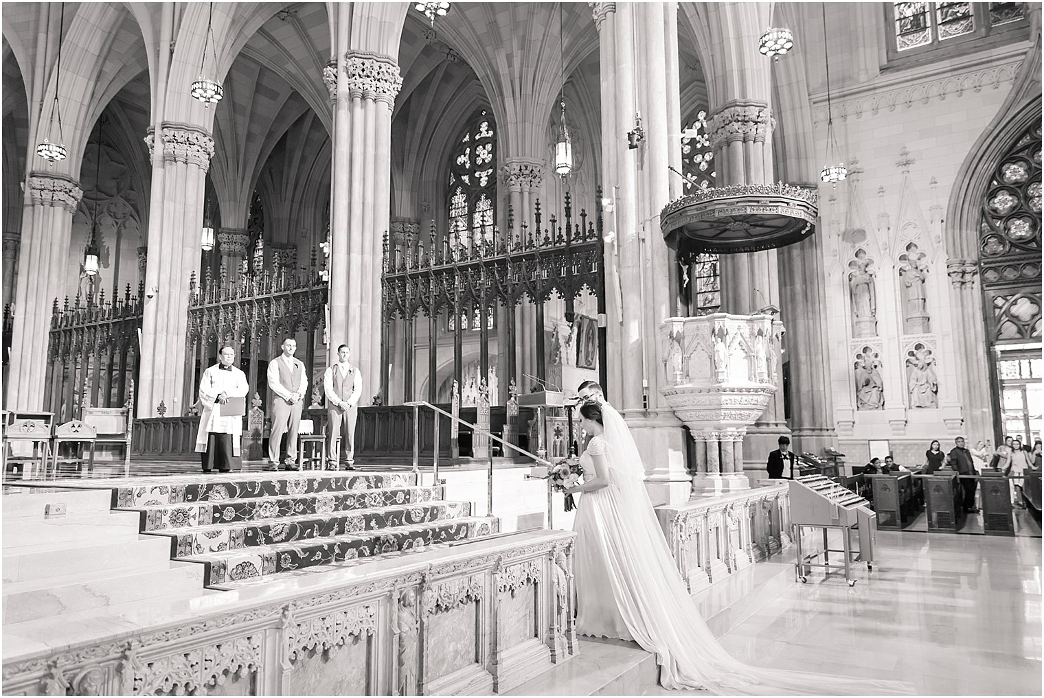 Wedding Ceremony at St. Patrick's Cathedral