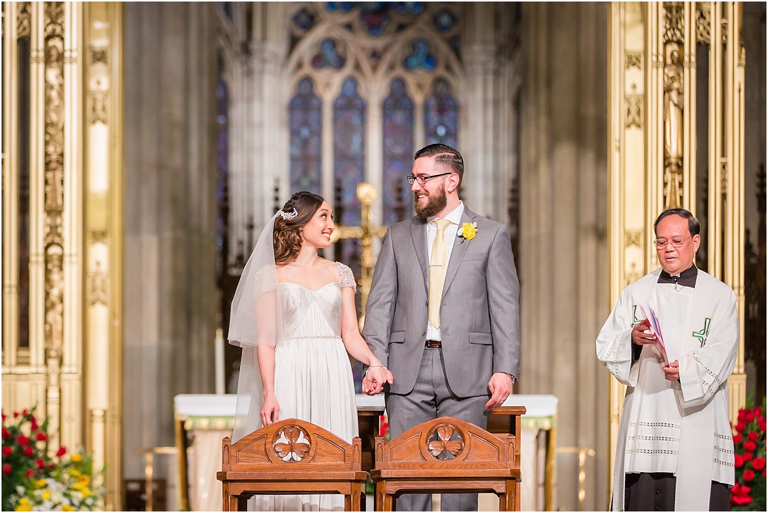 Wedding Ceremony at St. Patrick's Cathedral