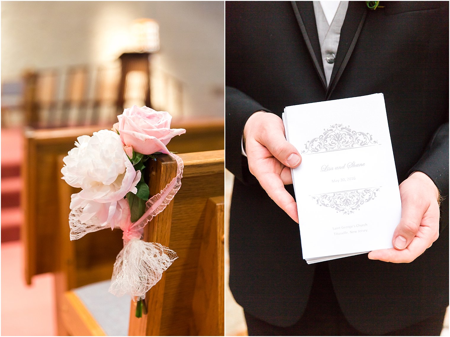 Wedding Ceremony at St. George's Catholic Church, Titusville