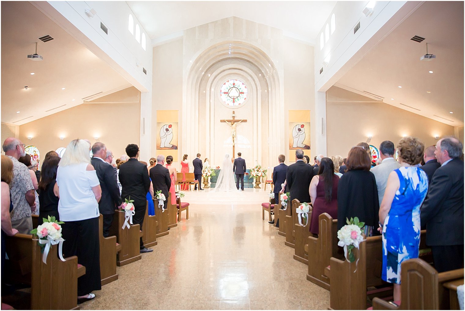 Wedding Ceremony at St. Robert Bellarmine, Freehold