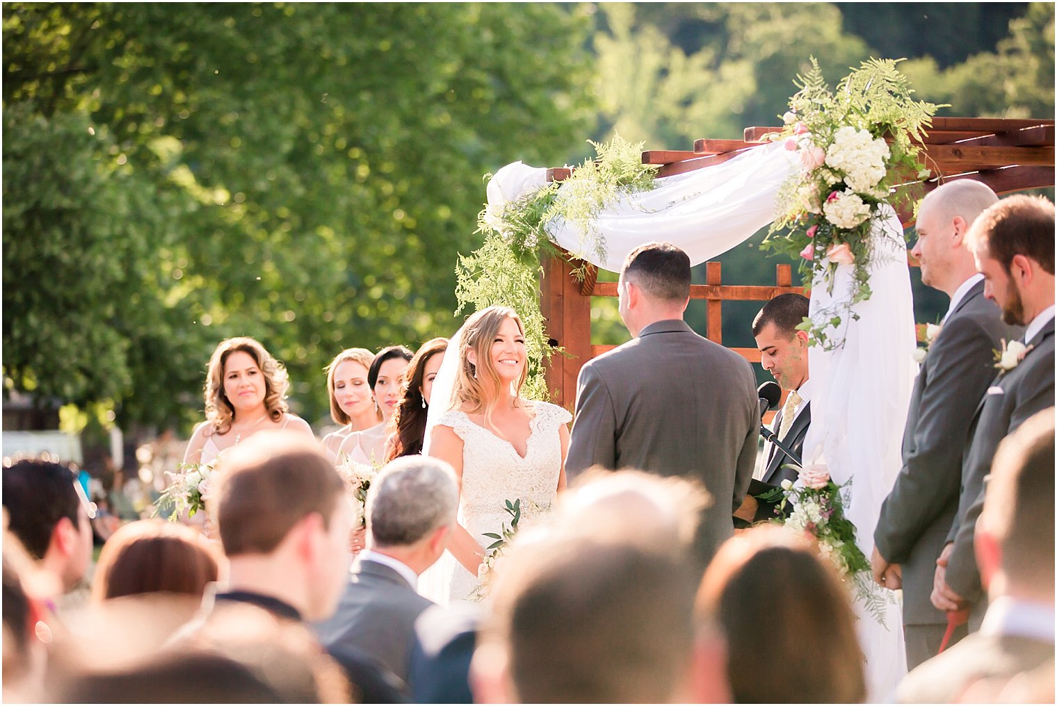 Wedding Ceremony at Lake Valhalla Club