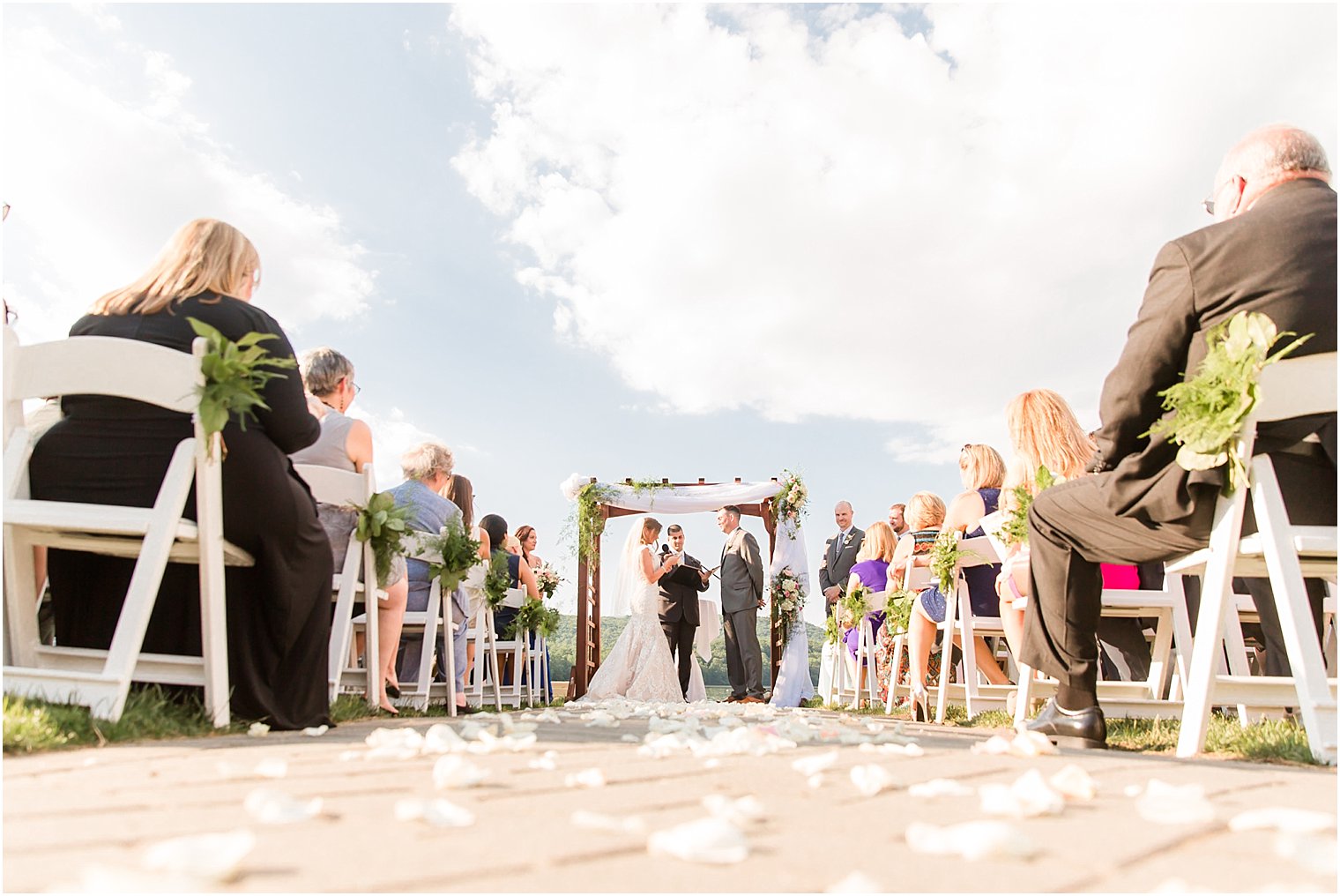 Wedding Ceremony at Lake Valhalla Club