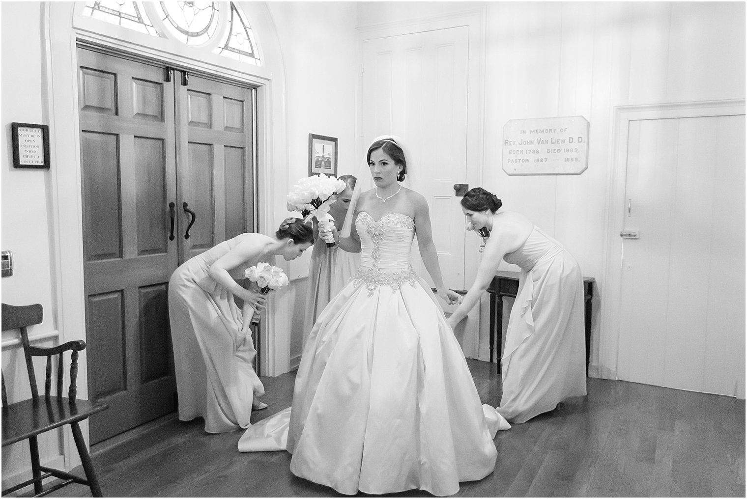 Wedding Ceremony at Readington Reformed Church