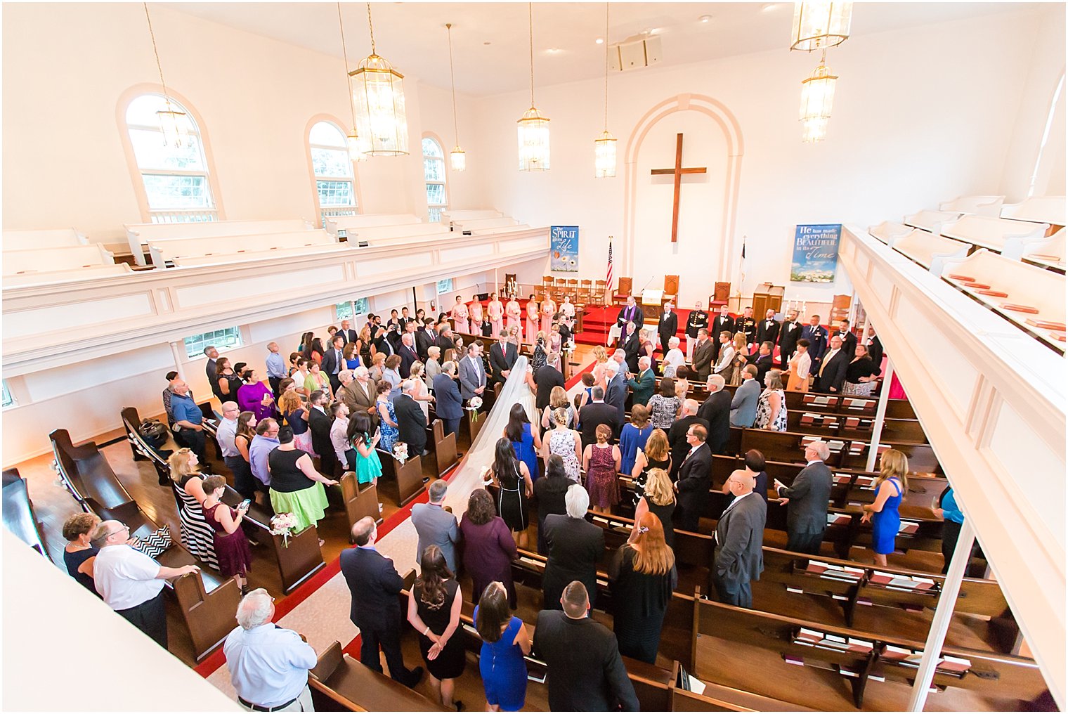 Wedding Ceremony at Readington Reformed Church