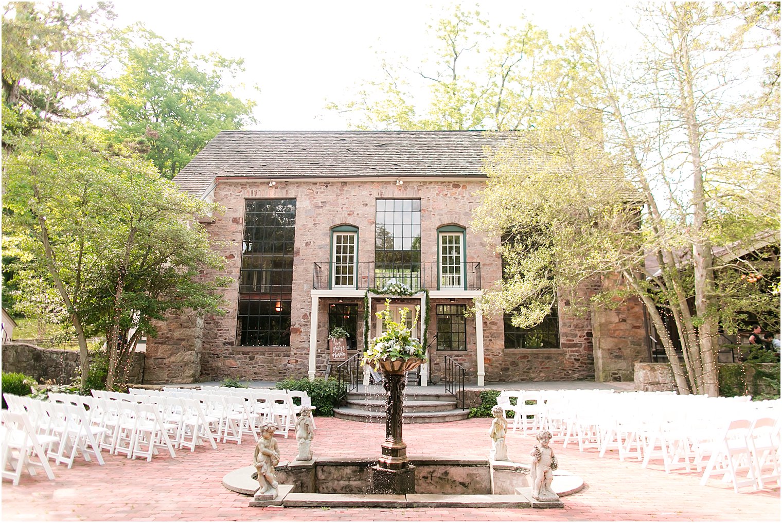 Wedding Ceremony at Holly Hedge Estate, New Hope PA