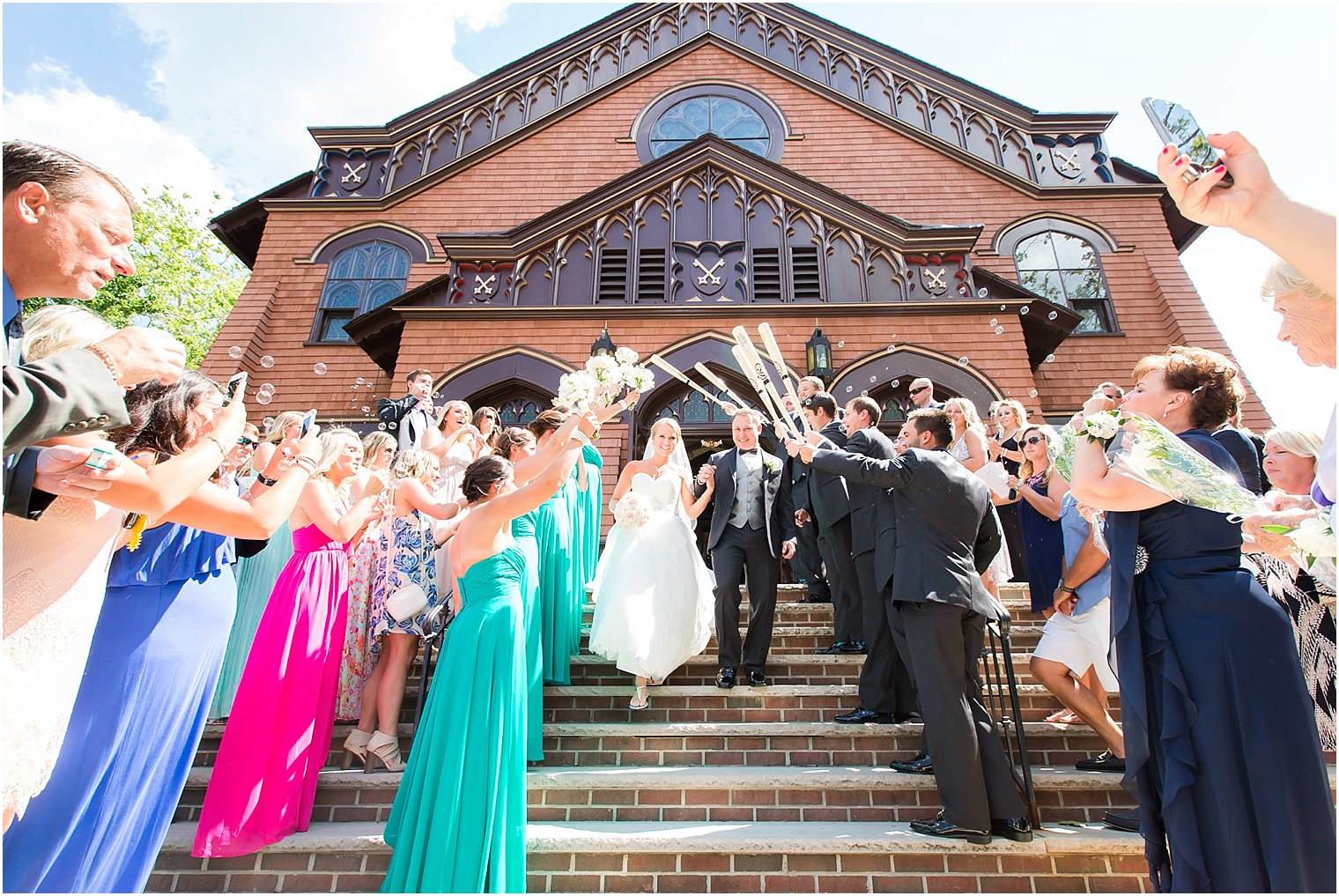 Wedding Ceremony at St. Peter's Church, Point Pleasant