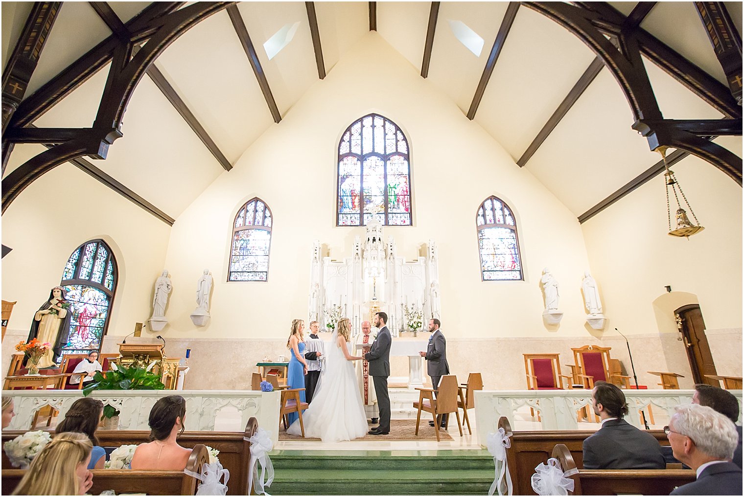 St. Rose Belmar Wedding Ceremony