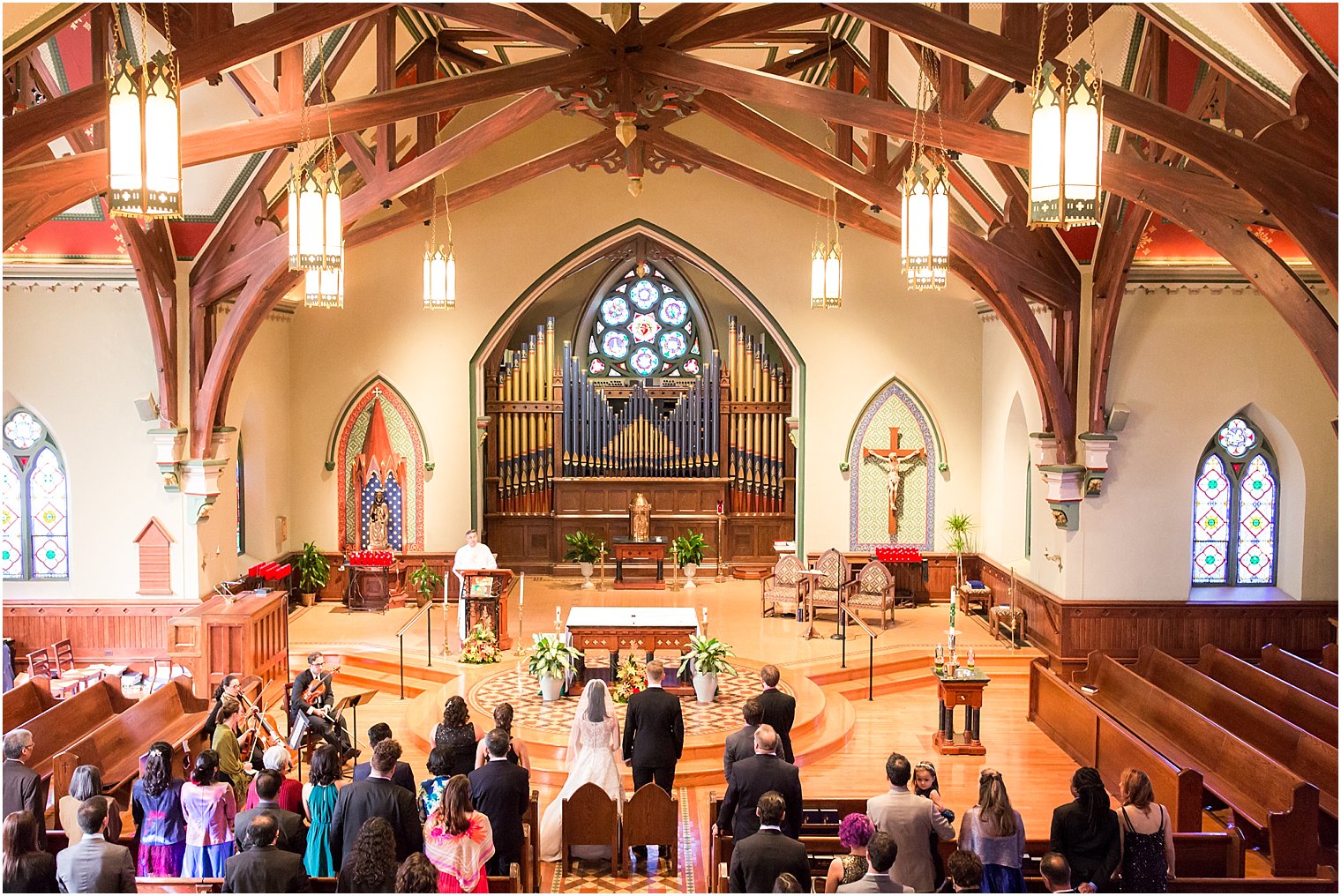 St. Mary's Church, Wharton Wedding Ceremony