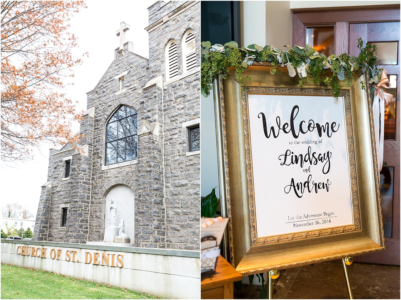 Wedding Ceremony at the Church of St. Denis, Manasquan