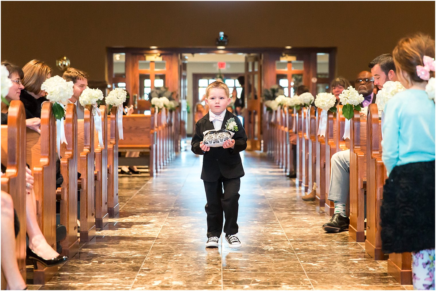 Wedding Ceremony at the Church of St. Denis, Manasquan