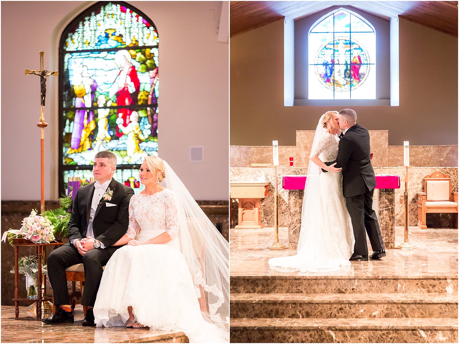 Wedding Ceremony at the Church of St. Denis, Manasquan