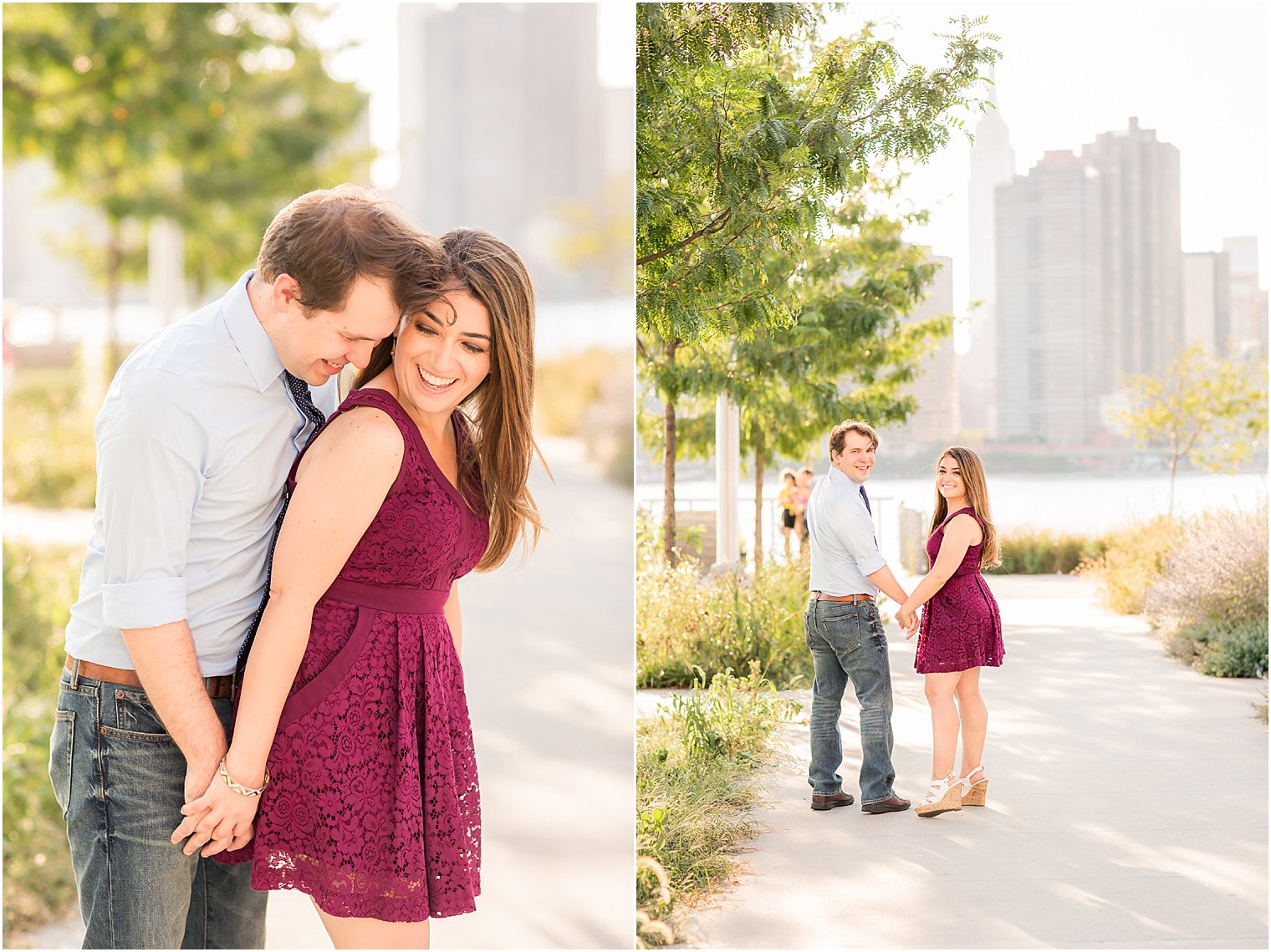 Fun couple in Long Island City