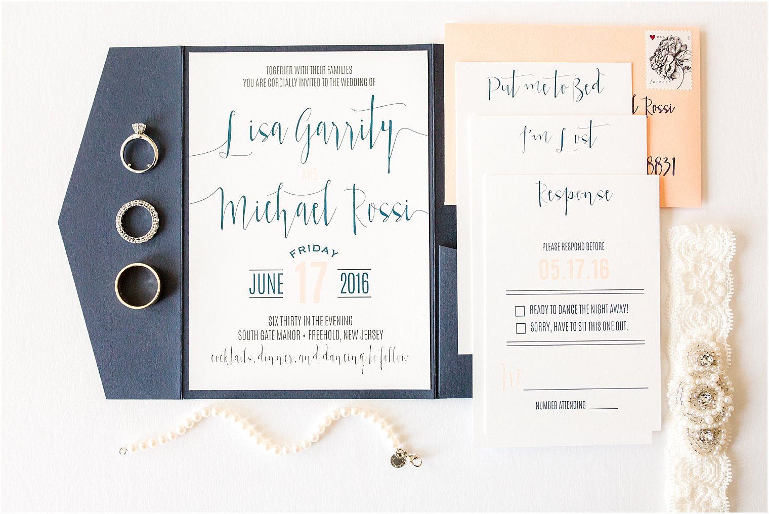 Custom wedding stationery in NJ